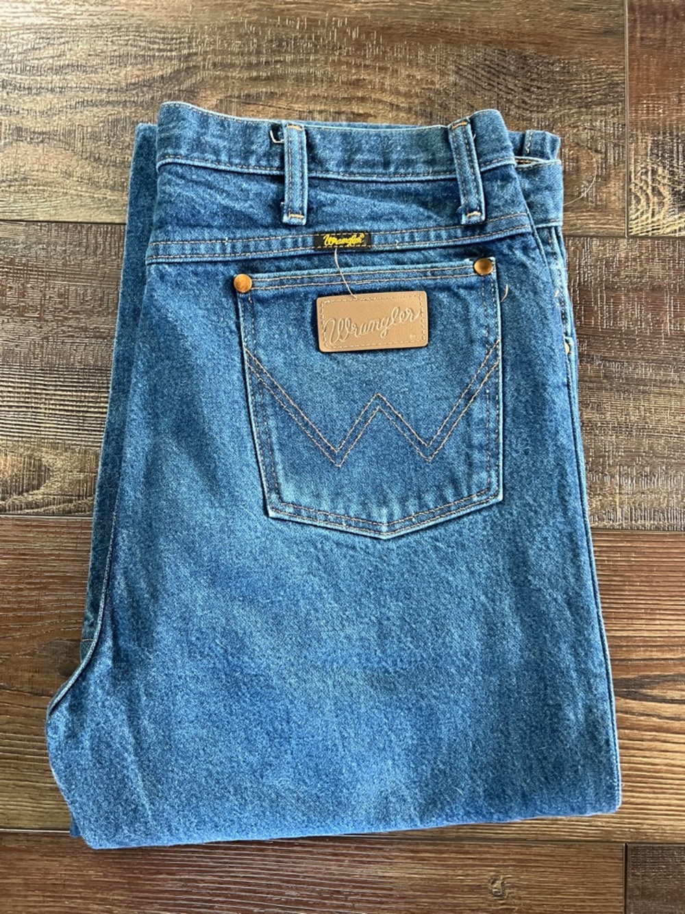 Wrangler Men's 936DEN Blue Denim Jeans 36x34
